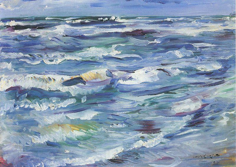 Lovis Corinth Meer bei La Spezia Norge oil painting art